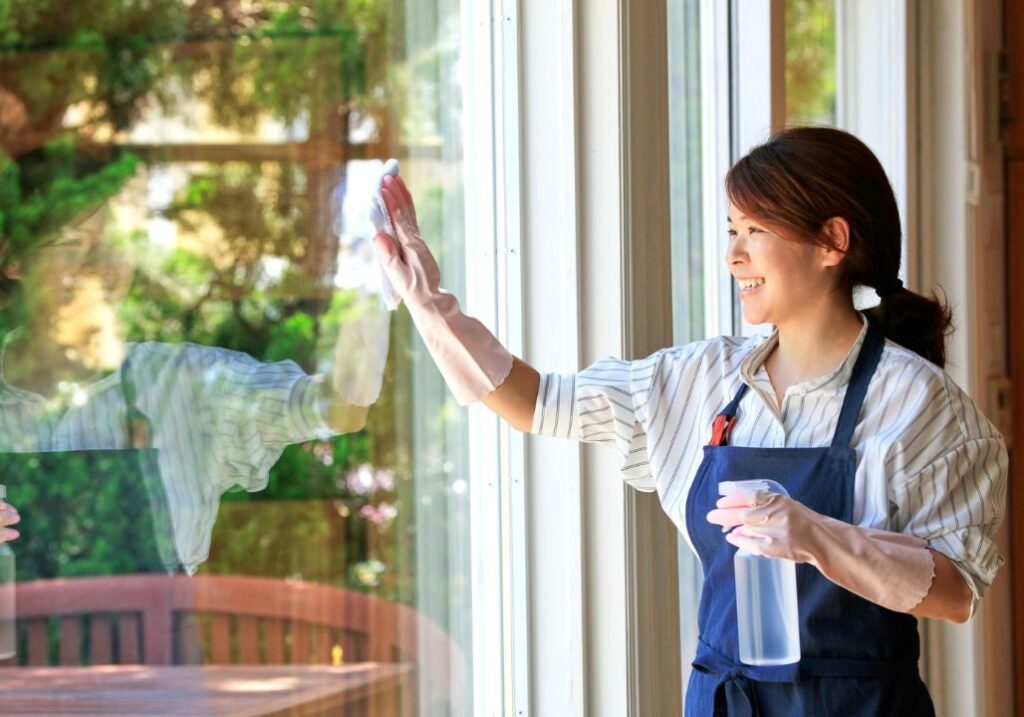 how do professionals approach a whole home deep clean