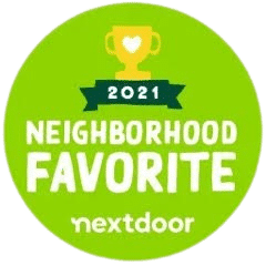 Neighborhood Fave Award from Nextdoor For 2021
