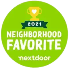 Neighborhood Fave Award from Nextdoor For 2021