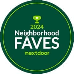 Neighborhood Fave Award from Nextdoor For 2024